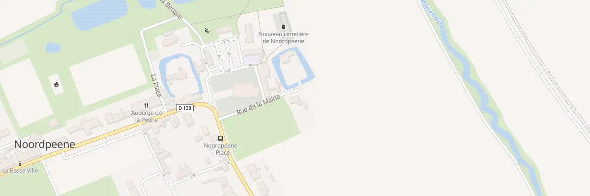 Plan du 116 Rue de la Mairie à Noordpeene