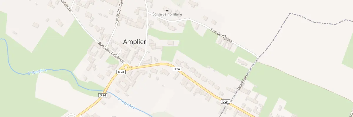 Plan du 168 Rue d’Orville à Amplier