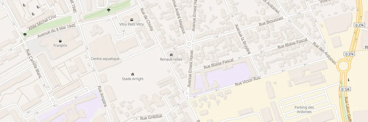 Plan du 13 Av Ernest Havet à Vitry-sur-Seine