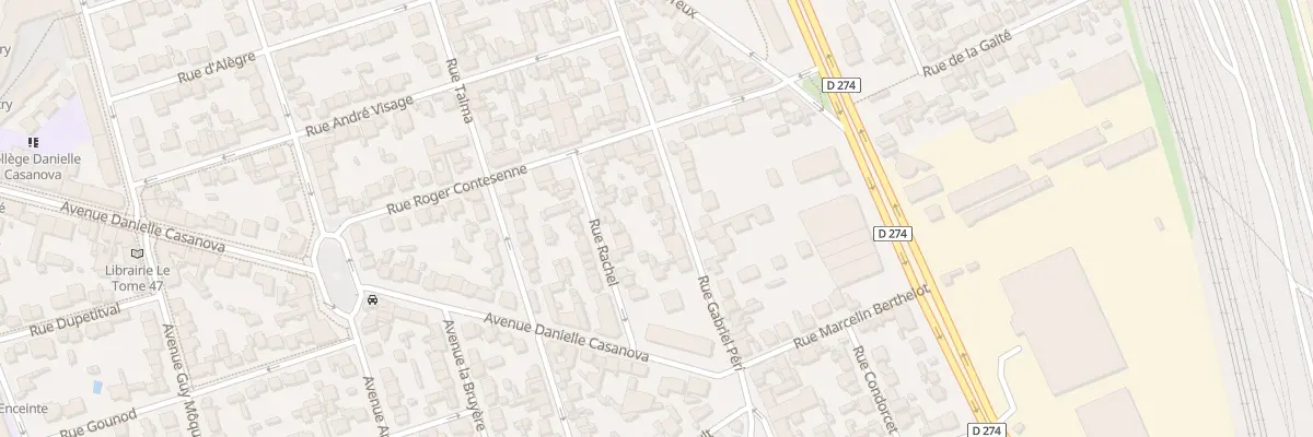 Plan du 123 Rue Gabriel Péri à Vitry-sur-Seine