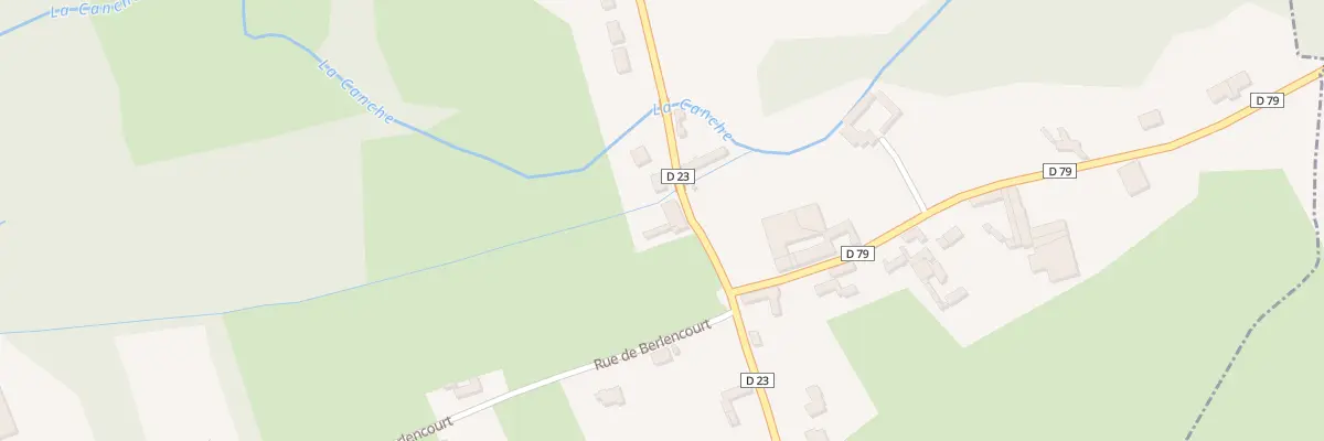 Plan du 5060 Basse Estree à Estrée-Wamin