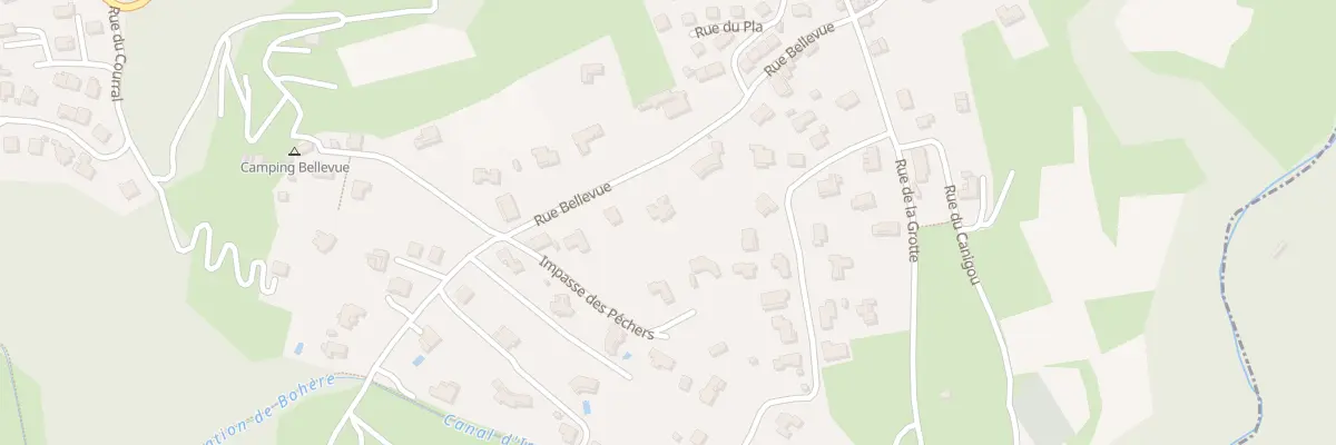 Plan du 9002 Le Pla à Ria-Sirach