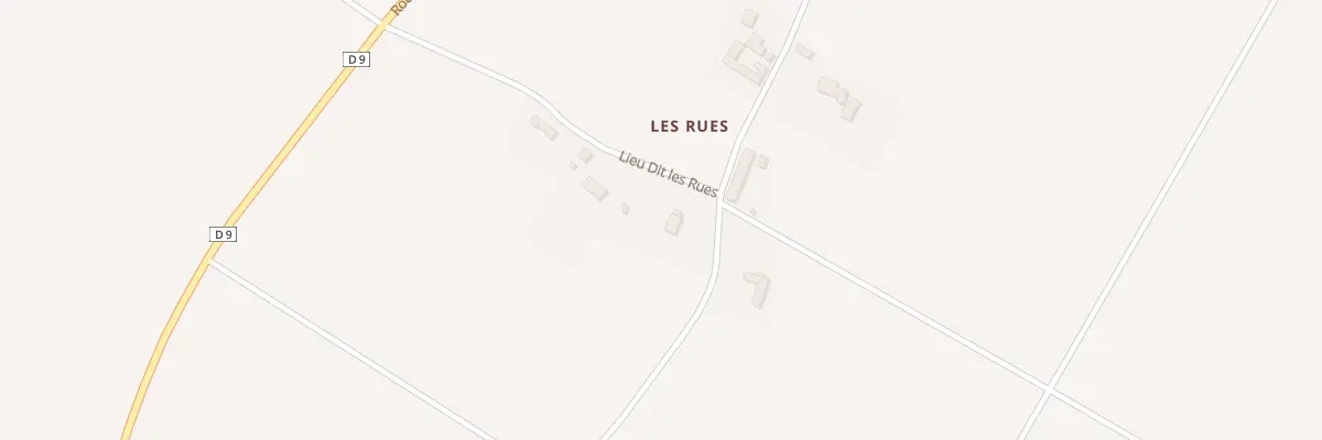 Plan du 3 Rue Les Rues à Montbarrois