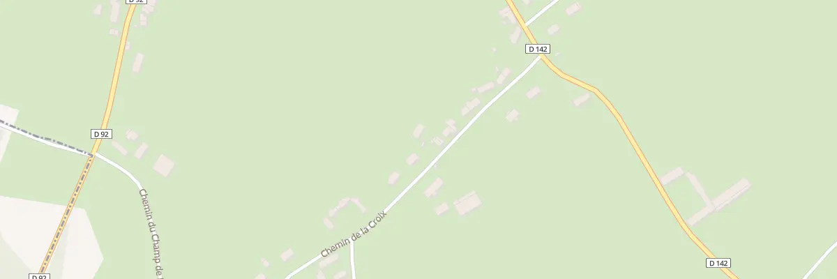 Plan du 14 Rte de la Croix à Farges-Allichamps