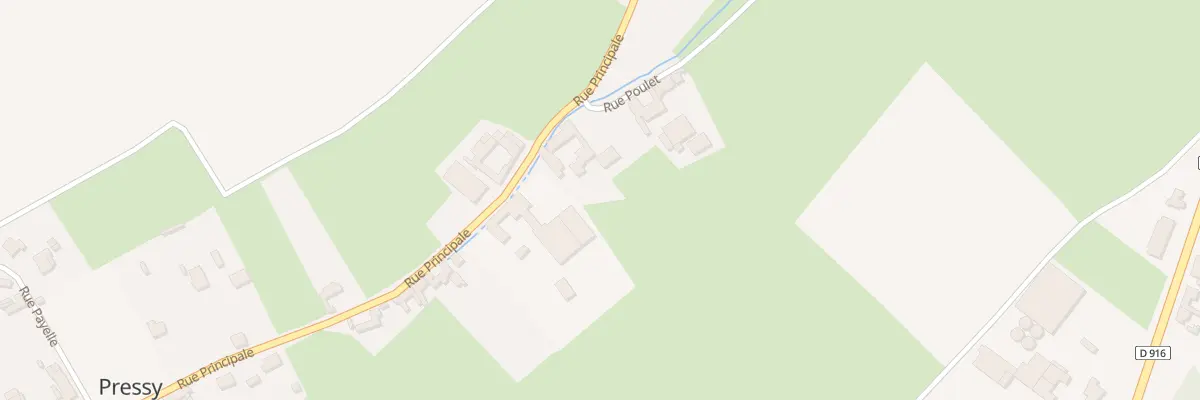 Plan du 35 Rue Principale à Pressy