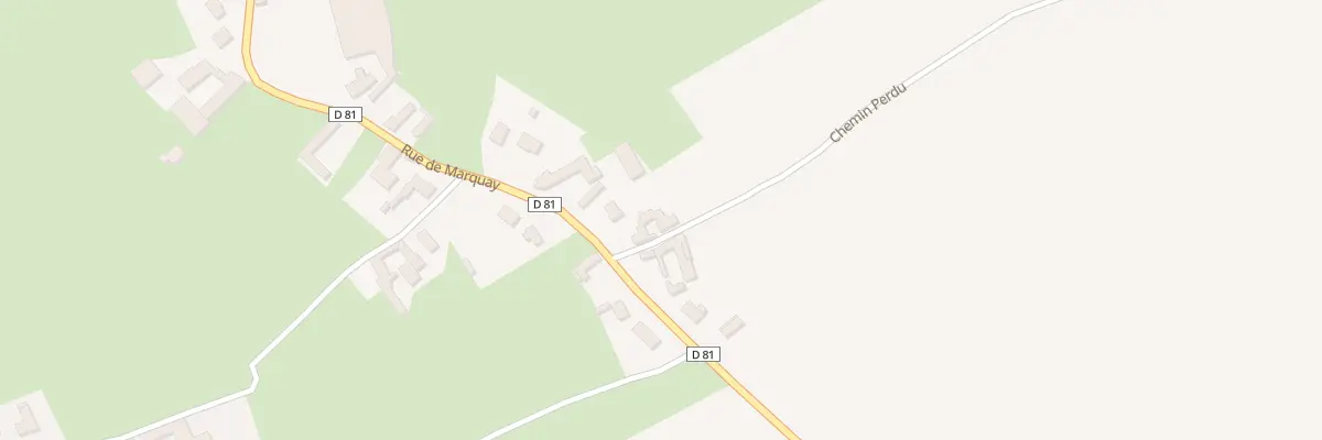 Plan du 51 Rue de Marquay à Ostreville