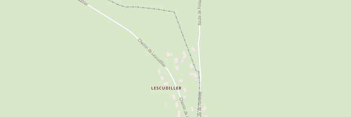 Plan du 10 Che de Lescudillier à Ytrac