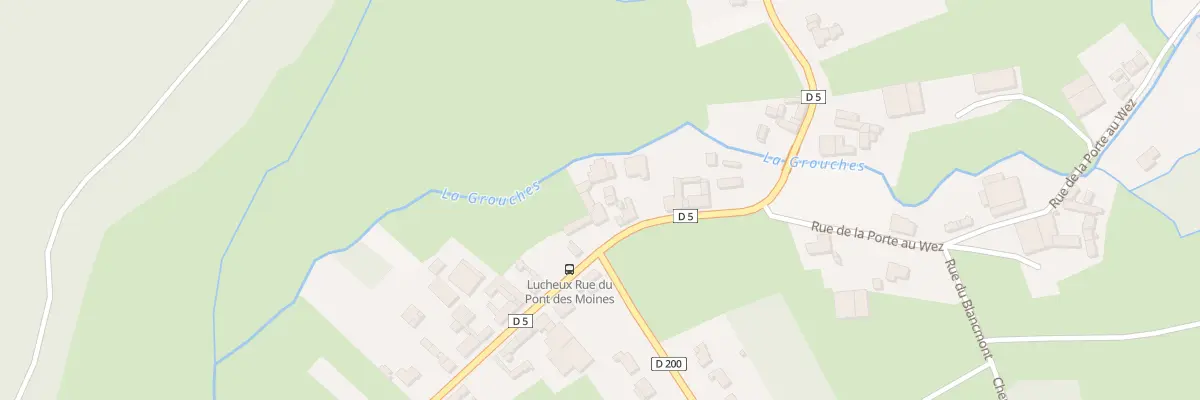 Plan du 18 Rue du Pont des Moines à Lucheux