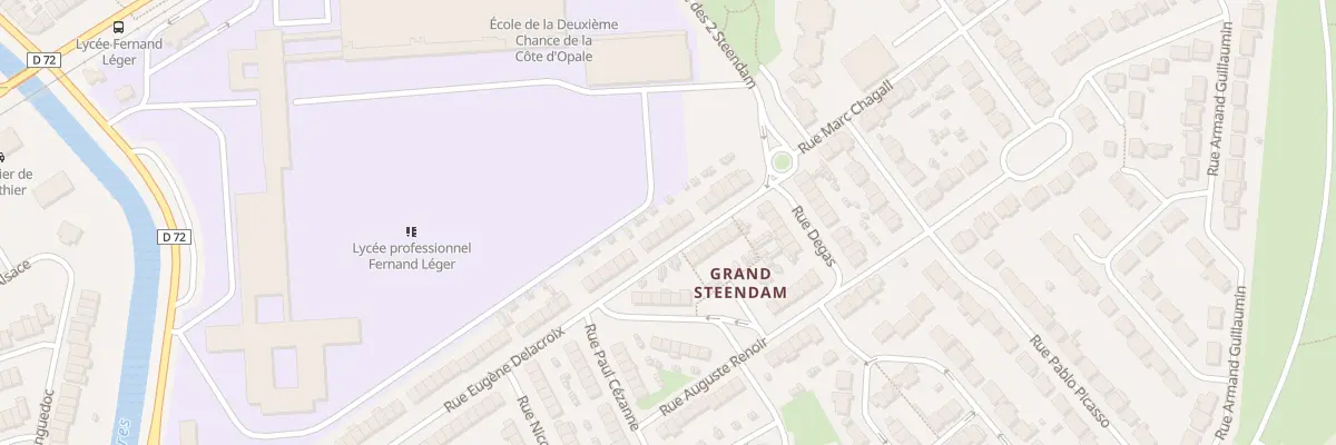 Plan du 99 Rue Eugène Delacroix à Coudekerque-Branche