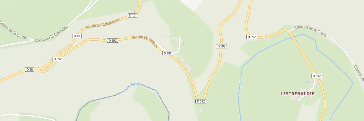 Plan du 5089 La Malenie à Centrès
