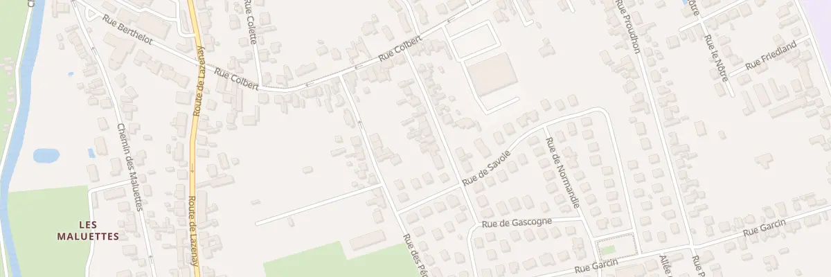Plan du 12 Rue Fabre d’Eglantine à Bourges