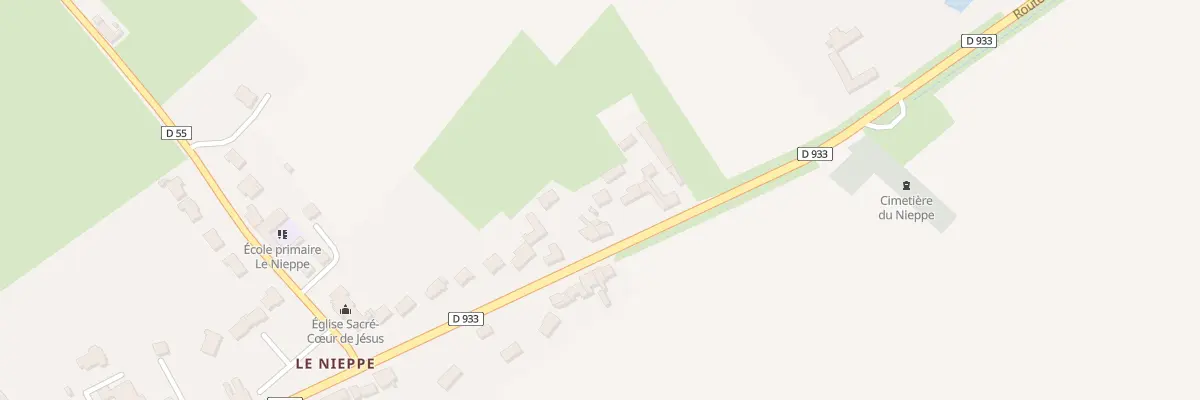 Plan du 193 Rte de le Nieppe à Renescure