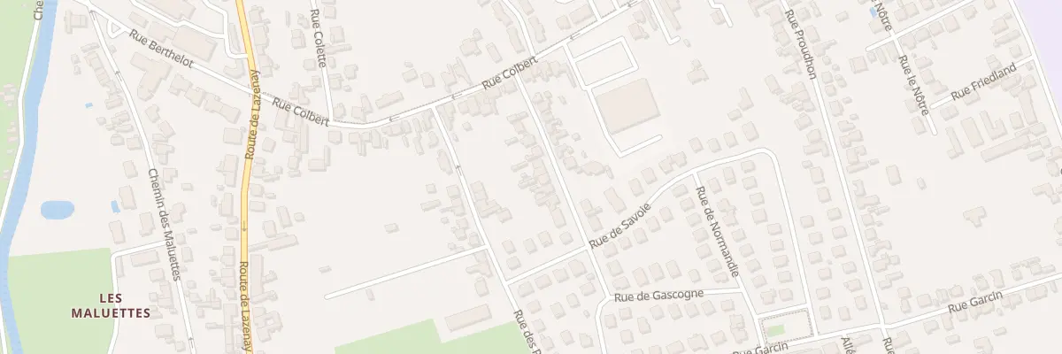 Plan du 10 Rue Fabre d’Eglantine à Bourges