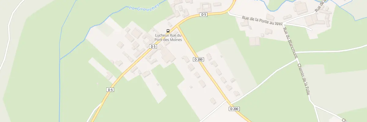 Plan du 4 Rue de la Maladrerie à Lucheux