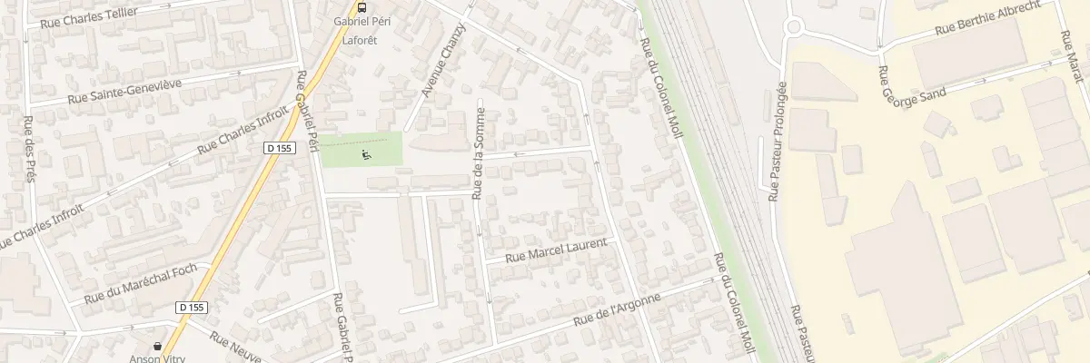 Plan du 5 Rue Salonique à Vitry-sur-Seine