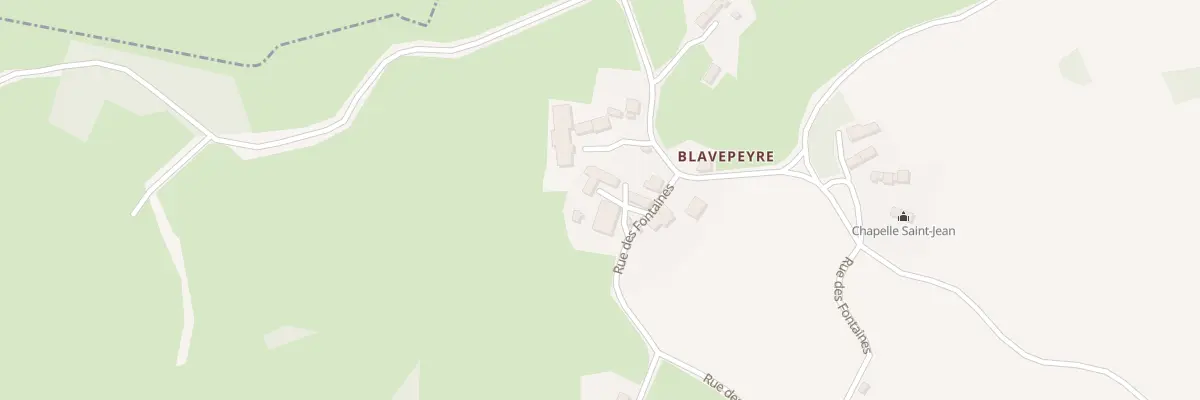 Plan du 3 Rue des Fontaines à Bussière-Nouvelle