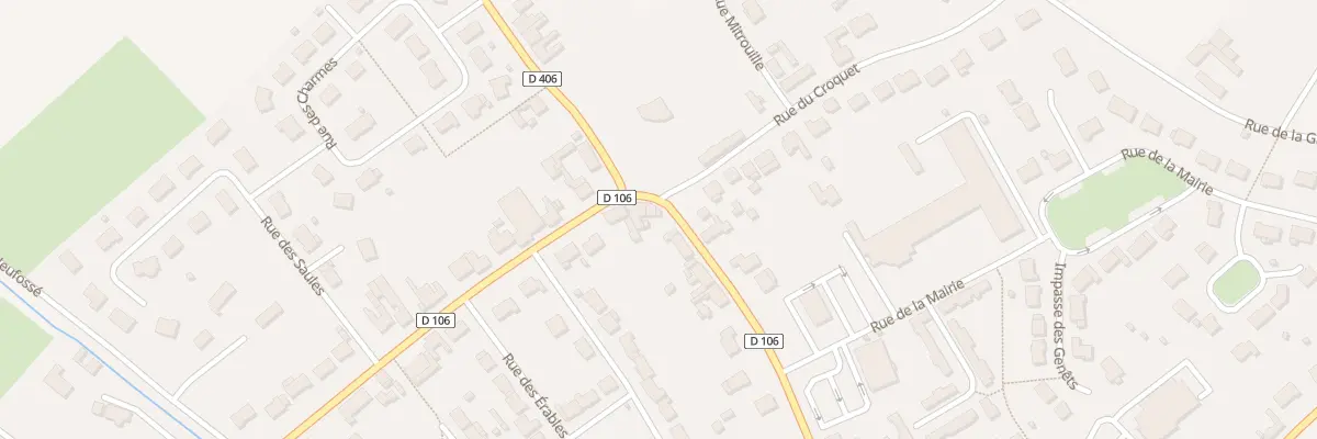 Plan du 381 Rue Pierre Dhedin à Blaringhem