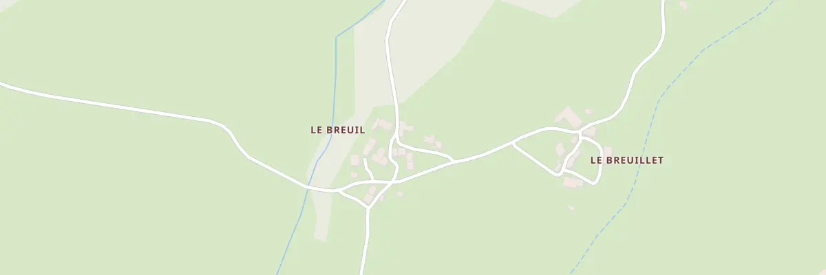 Plan du 9 Le Breuil à Mautes