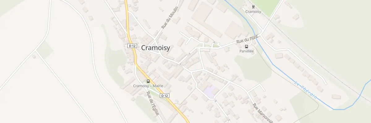 Plan du 1 Rue Marsonnière à Cramoisy
