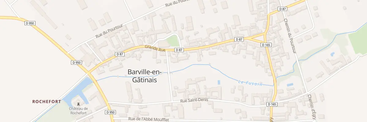 Plan du 21 Grande Rue à Barville-en-Gâtinais