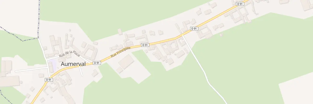 Plan du 48 Rue Principale à Aumerval