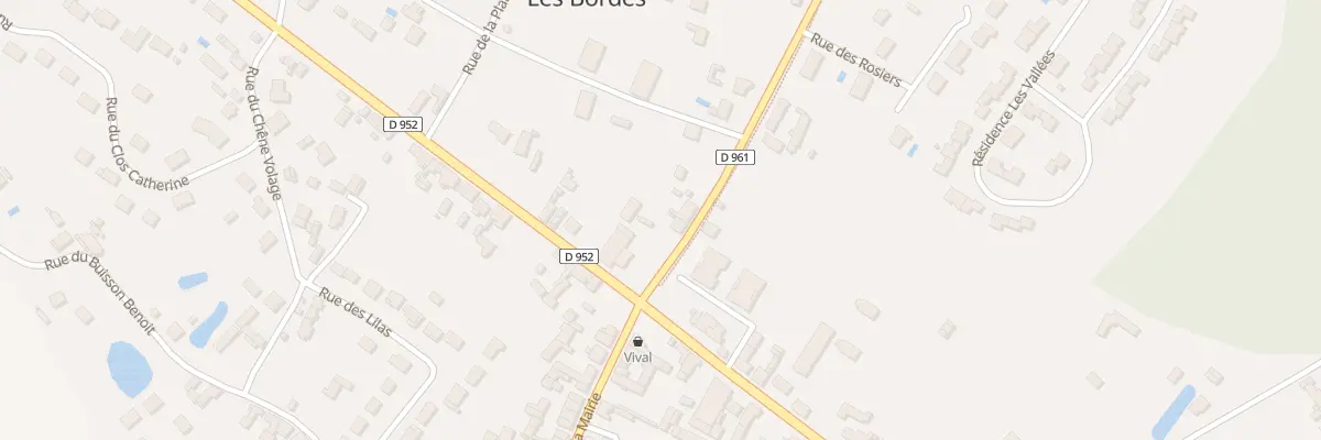 Plan du 4 Rue du Château d’Eau aux Bordes