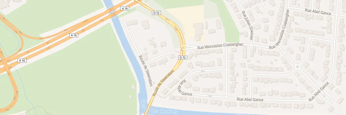 Plan du 8 Rue Wenceslas Coebergher à Coudekerque-Branche