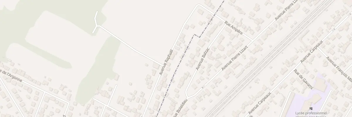 Plan du 34B Av Raphaël à Sarcelles