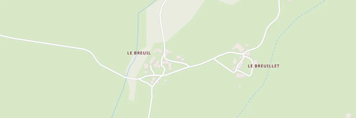Plan du 10 Le Breuil à Mautes