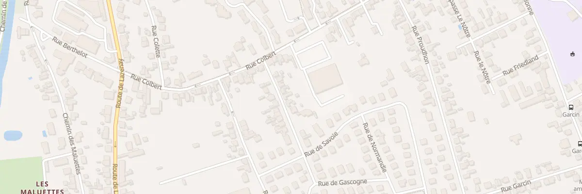 Plan du 9 Rue Fabre d’Eglantine à Bourges