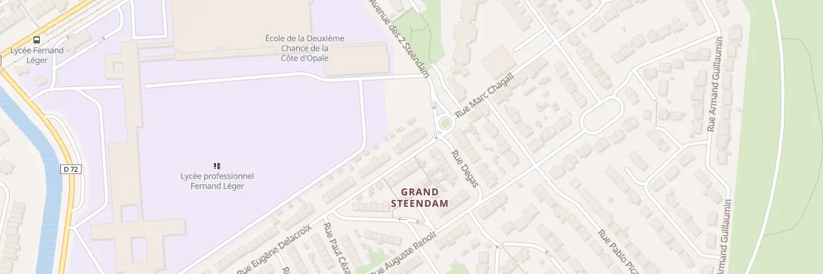 Plan du 111 Rue Eugène Delacroix à Coudekerque-Branche