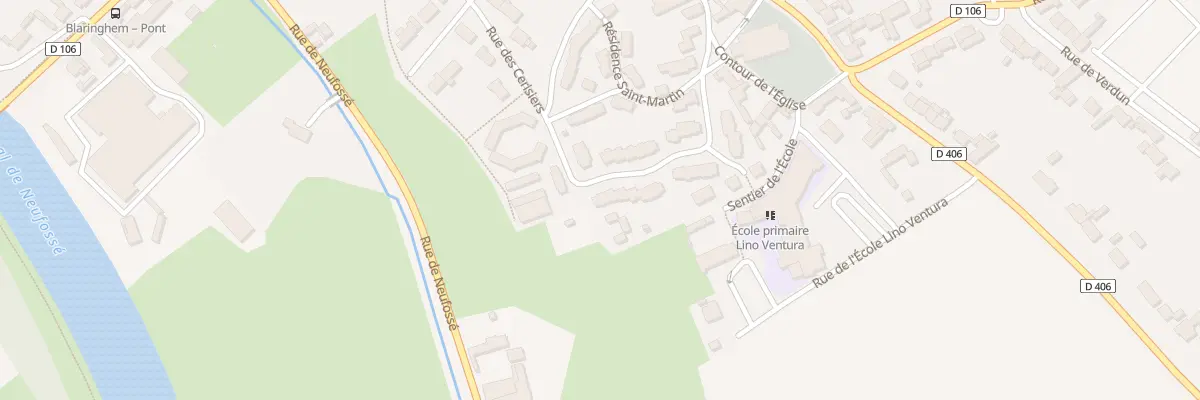 Plan du 26 Rue du Cèdre à Blaringhem