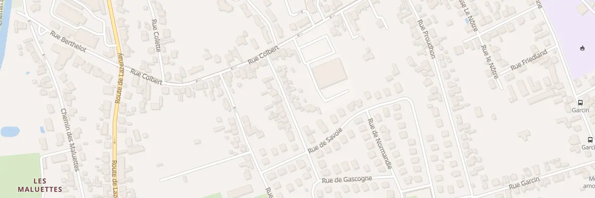 Plan du 11 Rue Fabre d’Eglantine à Bourges