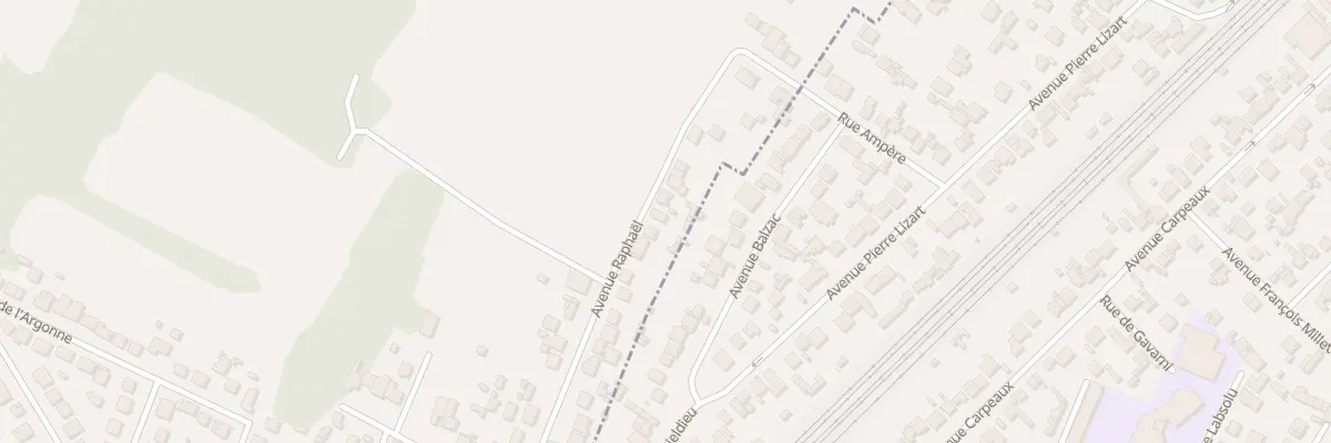 Plan du 38 Av Raphaël à Sarcelles