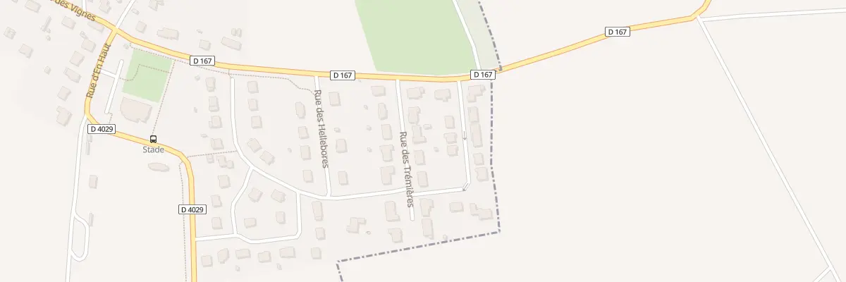 Plan du 26 Rue des Trémières à Glisy