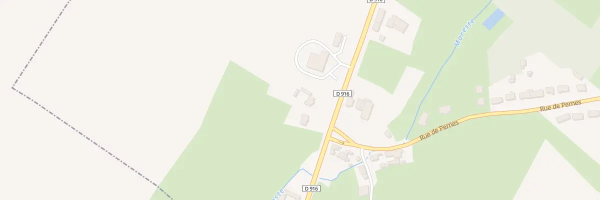 Plan du 3 Rue Nationale à Marest