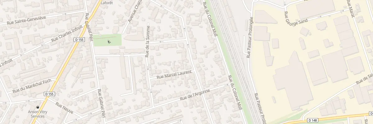 Plan du 35 Rue de la Marne à Vitry-sur-Seine