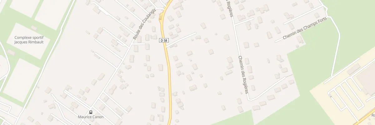Plan du 29 Rte de Méry-ès-Bois à Bourges