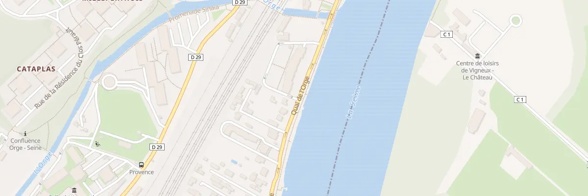Plan du 79B Vc Quai de l’Orge à Athis-Mons