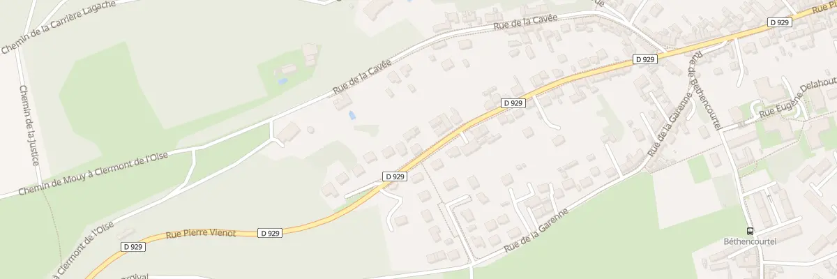 Plan du 134 Rue Pierre Viénot à Clermont