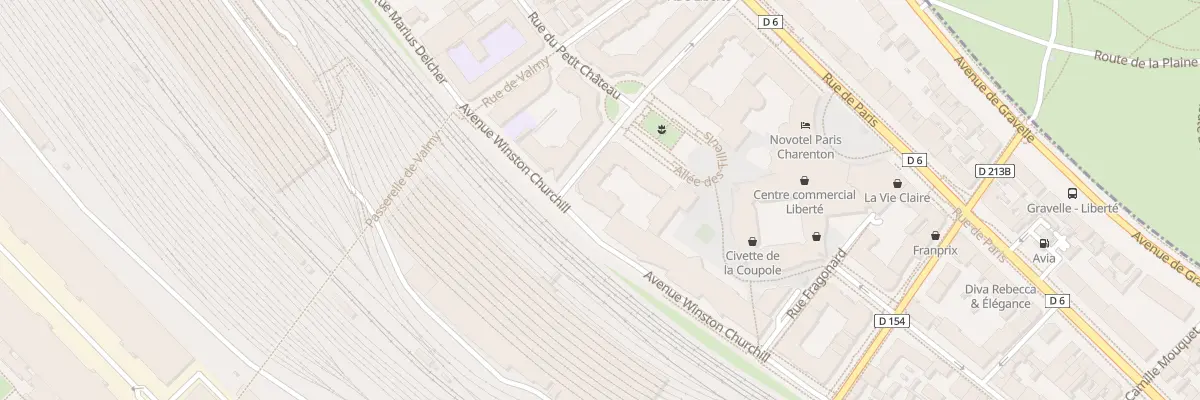 Plan du 2 Rue du Général Chanzy à Charenton-le-Pont
