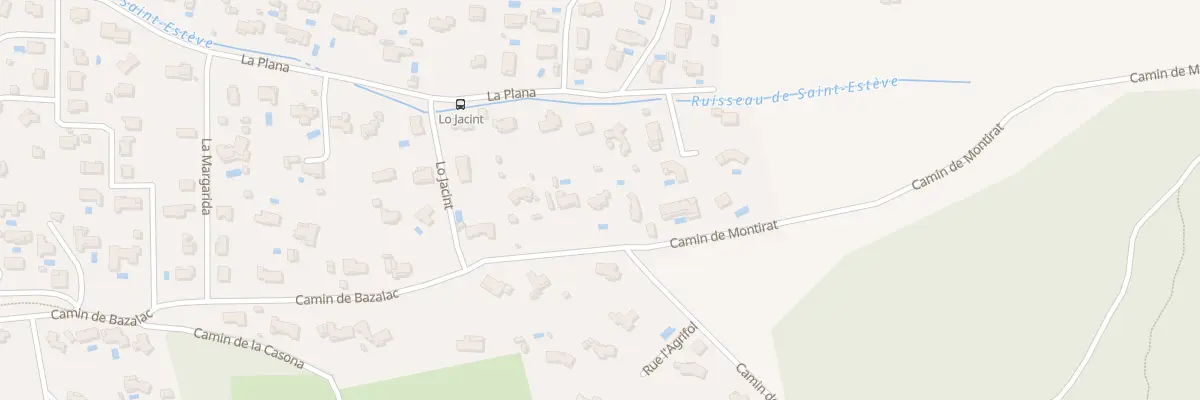 Plan du 53 Cami de Bazalac à Palaja