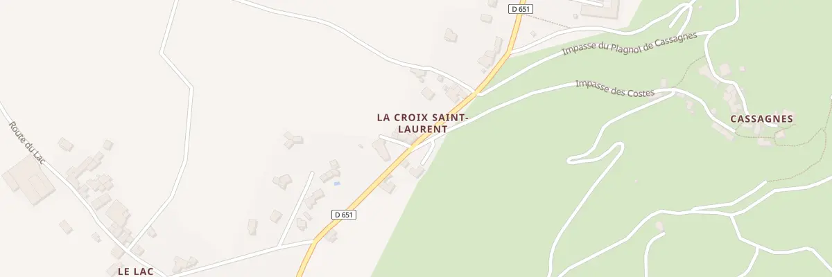 Plan du 5113 La Croix Saint Laurent à Goutrens