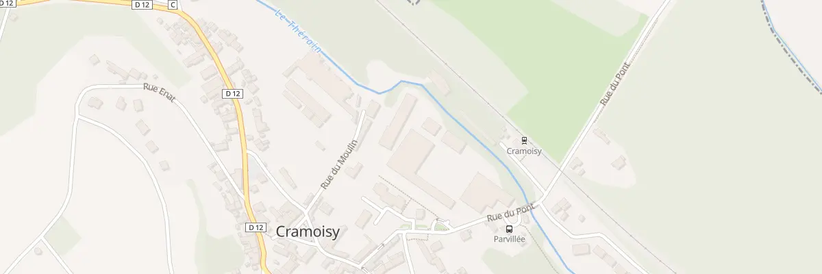 Plan du 4 Rue du Moulin à Cramoisy