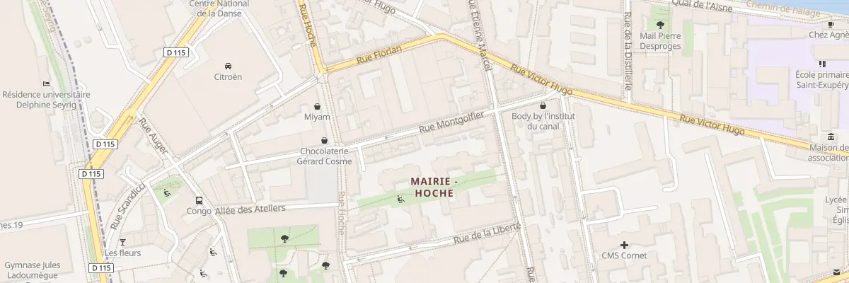 Plan du 14T Rue Montgolfier à Pantin