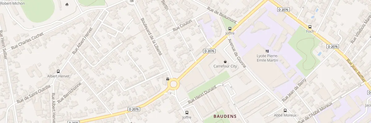 Plan du 30 Bd Mal Joffre à Bourges