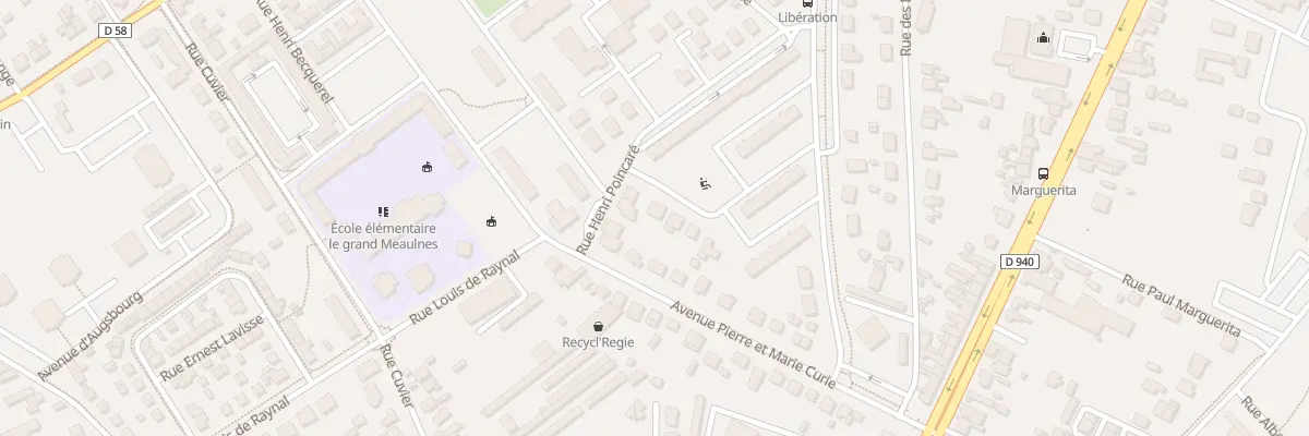 Plan du 13 Rue Lucien d’Ambert à Bourges