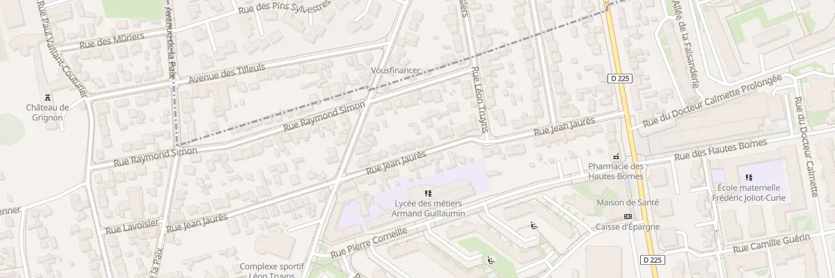 Plan du 36 Rue Jean Jaurès à Orly