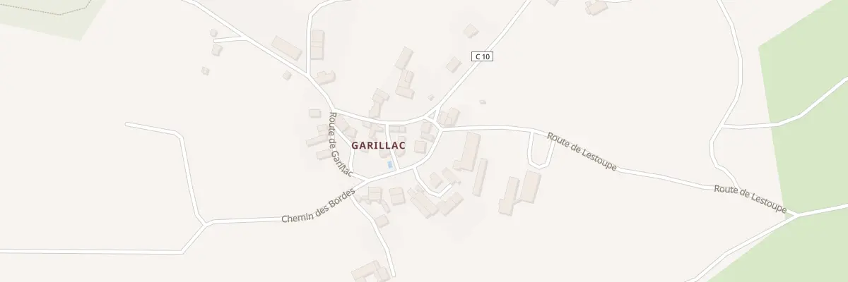 Plan du 23 Rte de Garillac à Clairvaux-d’Aveyron