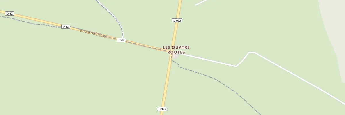 Plan du 5001 Les Quatre Routes de Besse à Saint-Cirgues-de-Malbert